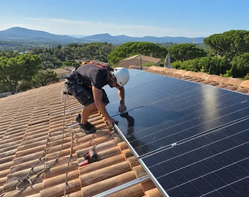 Installateur panneaux solaires Chalamont — pose photovoltaïque sur toiture