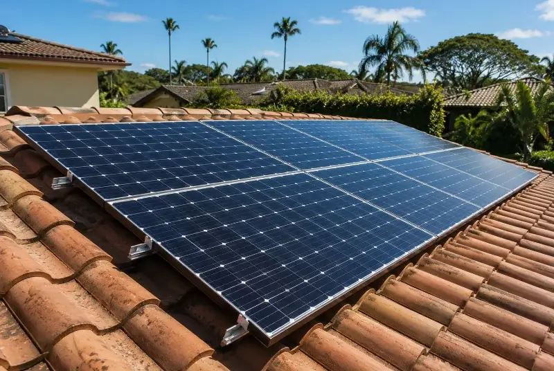 Installation de panneaux solaires à Chalamont