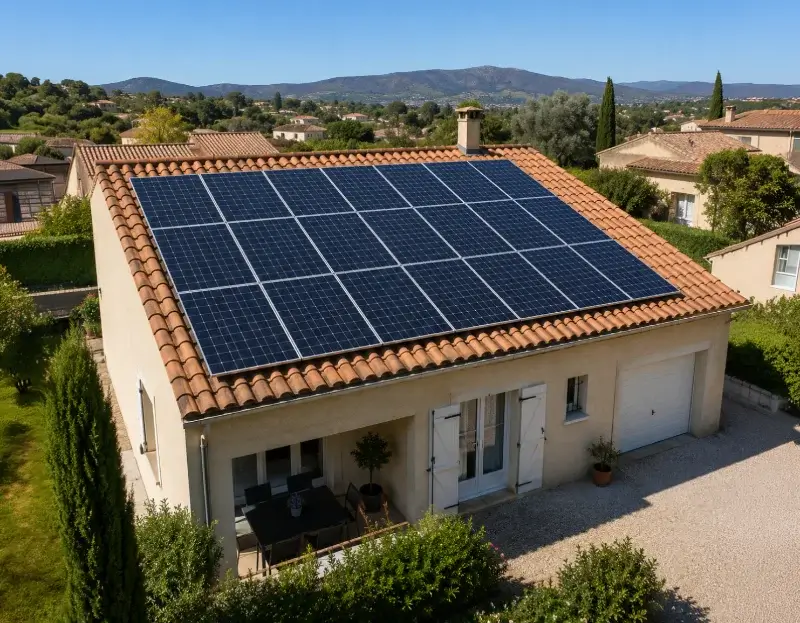 Prime à l'autoconsommation panneaux solaires Chalamont — aide financière de l'État